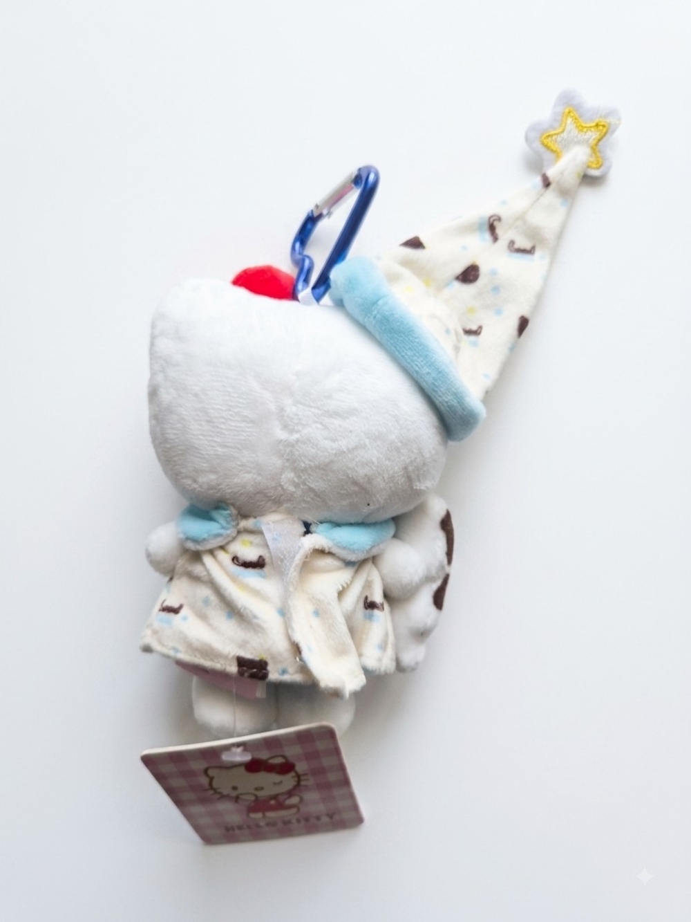 Hello Kitty PJ Plush Keychain - Picture 2 of 2